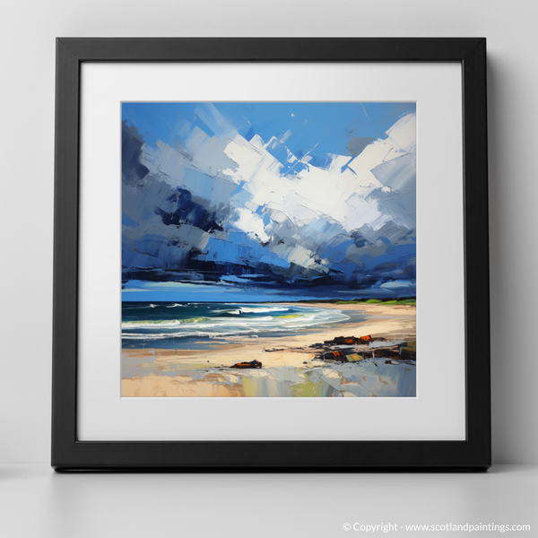 Framed version of Gullane Beach