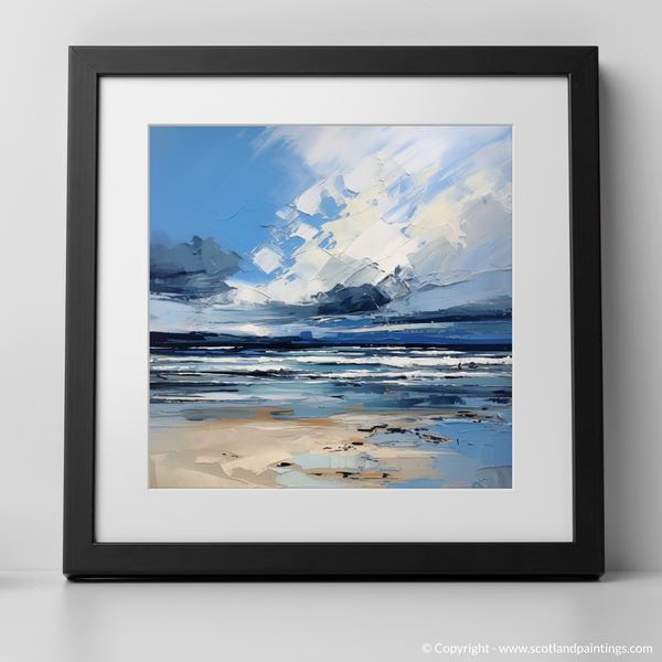 Framed version of Gullane Beach