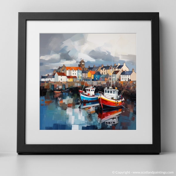 Framed version of Pittenweem Harbour