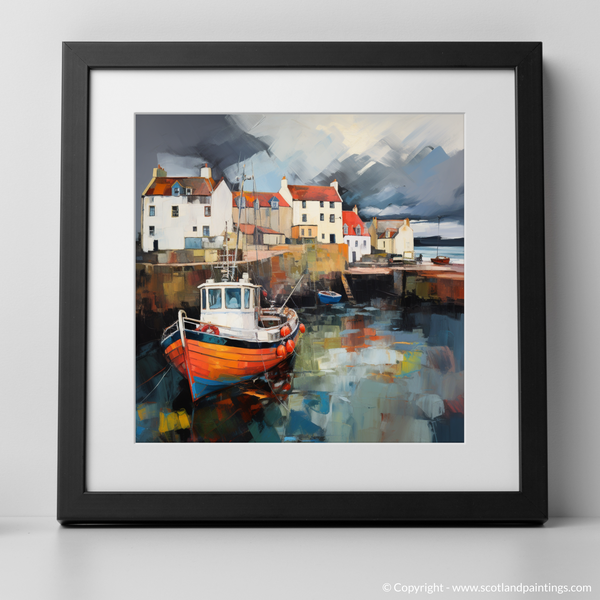 Framed version of Pittenweem Harbour