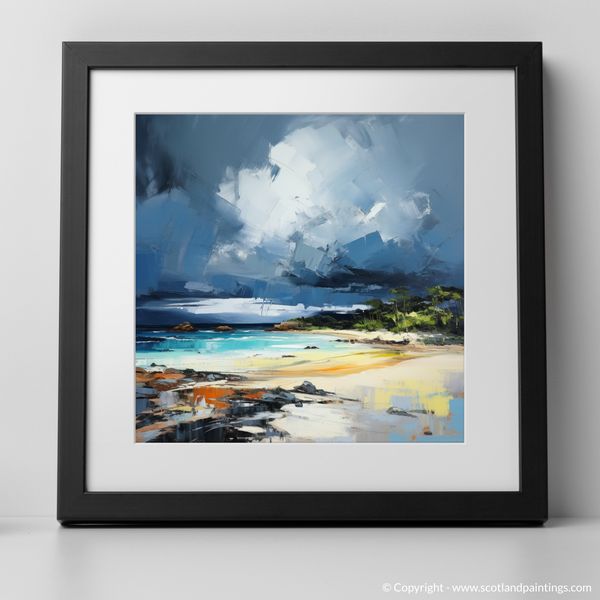 Framed version of Largo Bay