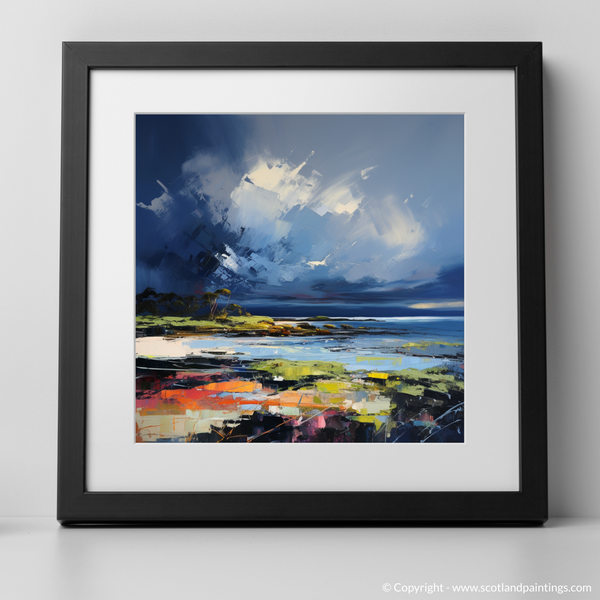 Framed version of Largo Bay