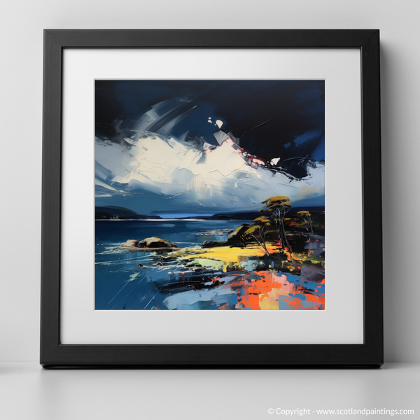 Framed version of Largo Bay