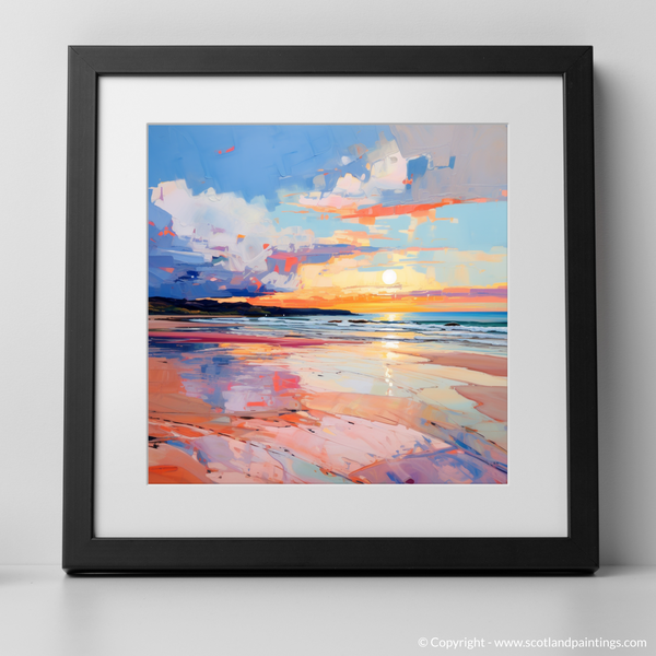 Framed version of Gullane Beach