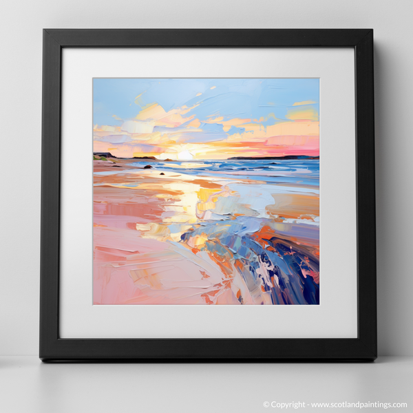 Framed version of Gullane Beach