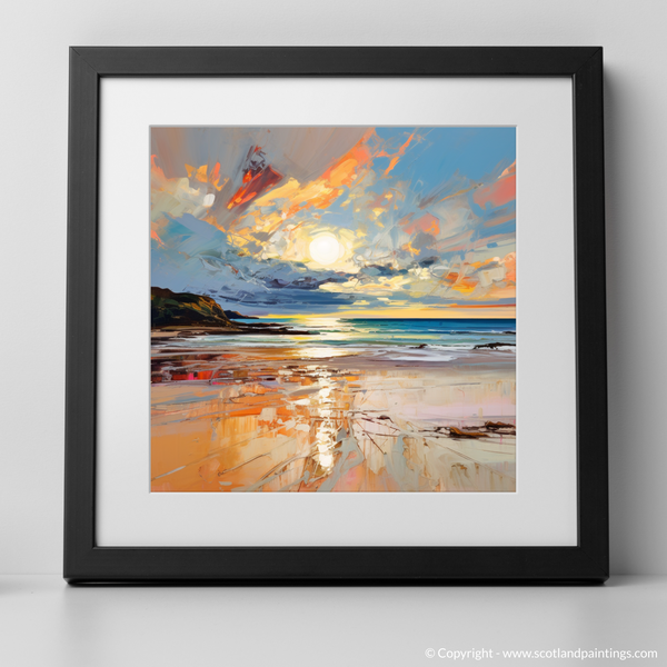 Framed version of Gullane Beach