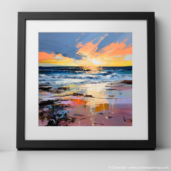 Framed version of Gullane Beach