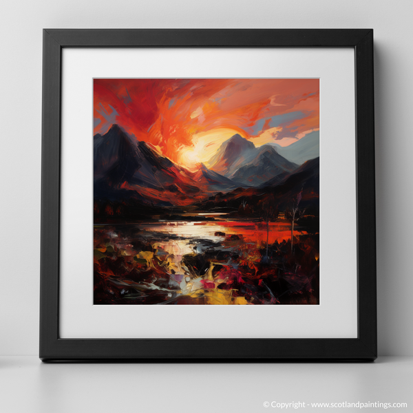 Framed version of Glencoe