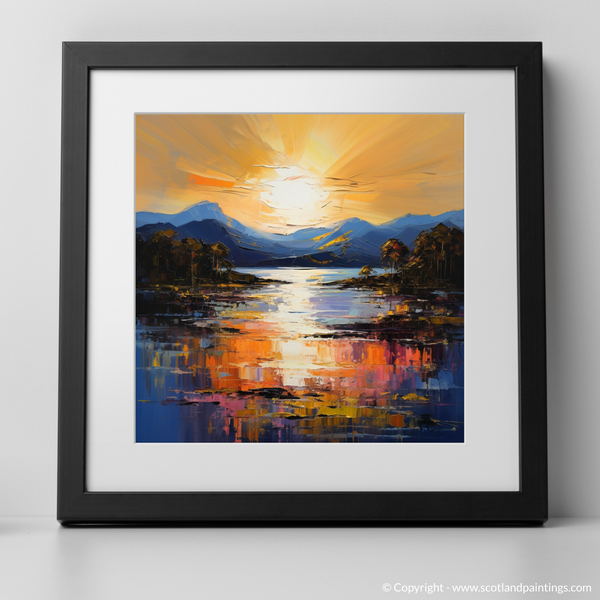 Framed version of Loch Lomond