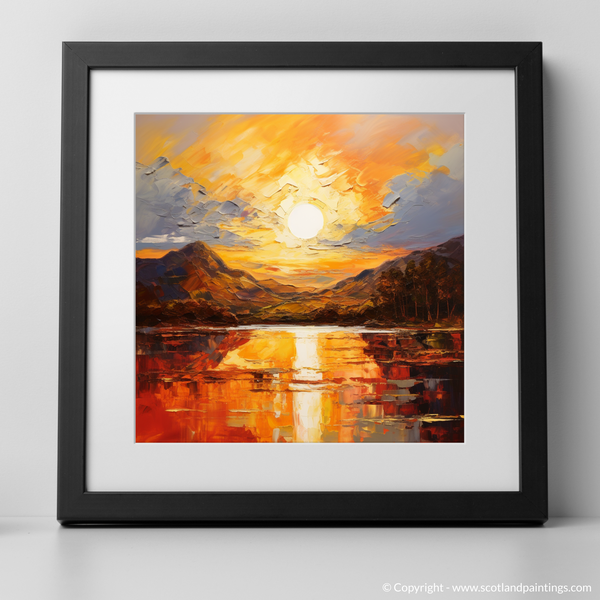 Framed version of Loch Lomond