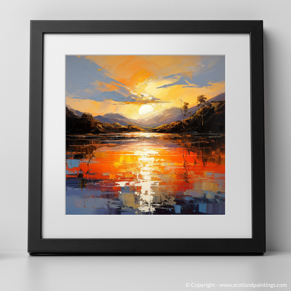 Framed version of Loch Lomond