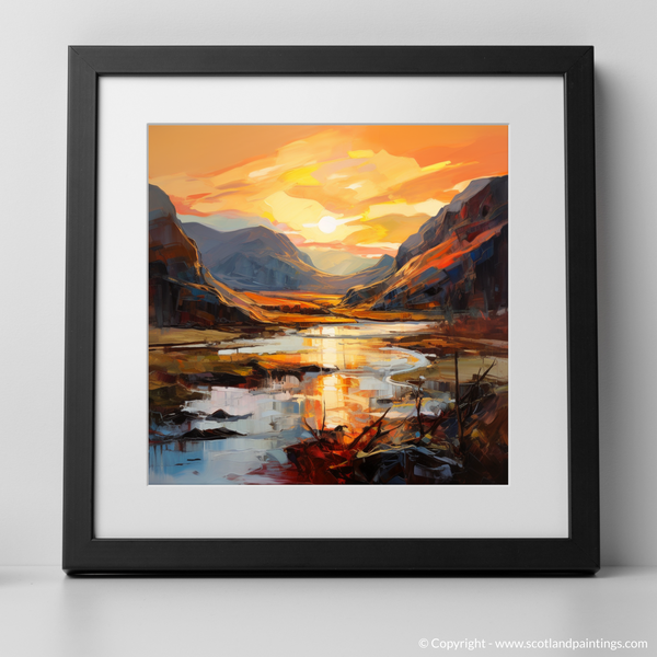 Framed version of Glencoe