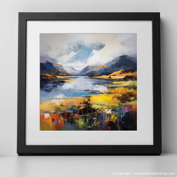 Framed version of Loch Shiel