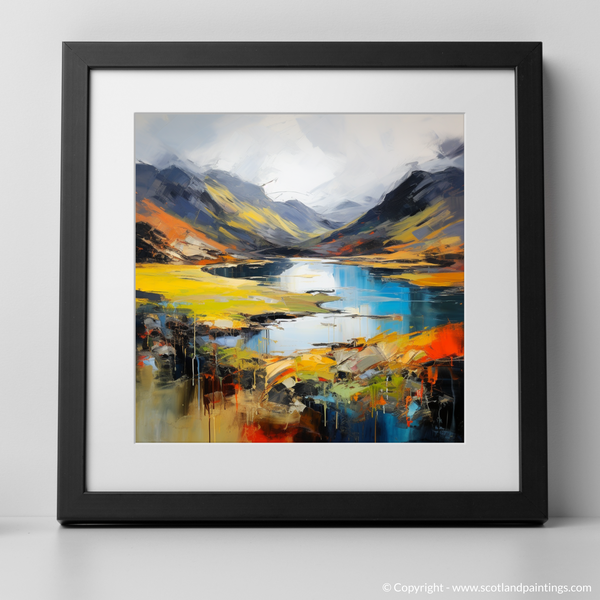 Framed version of Loch Shiel