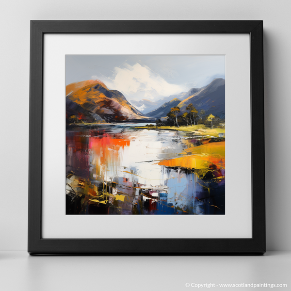 Framed version of Loch Shiel