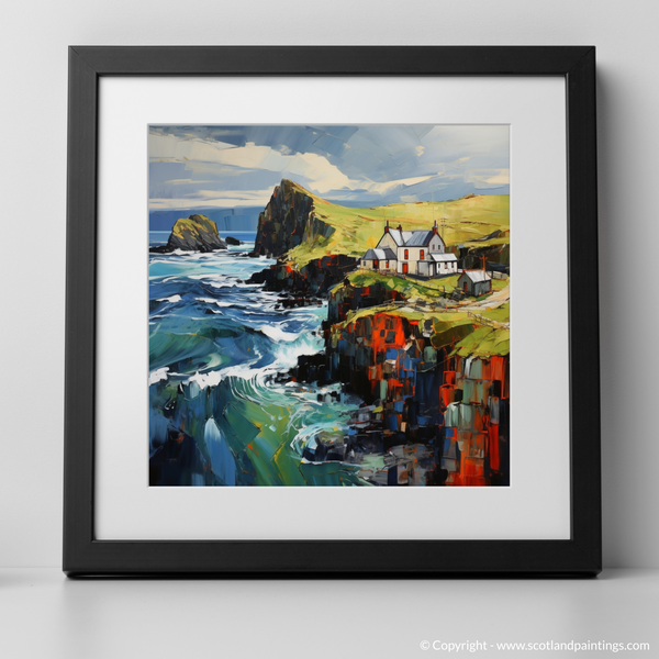 Framed version of Shetland