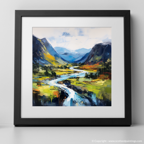 Framed version of Glen Strathfarrar