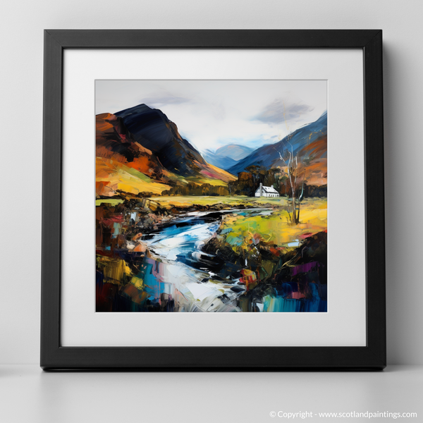 Framed version of Glen Strathfarrar