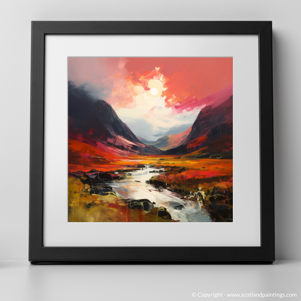 Framed version of Glencoe