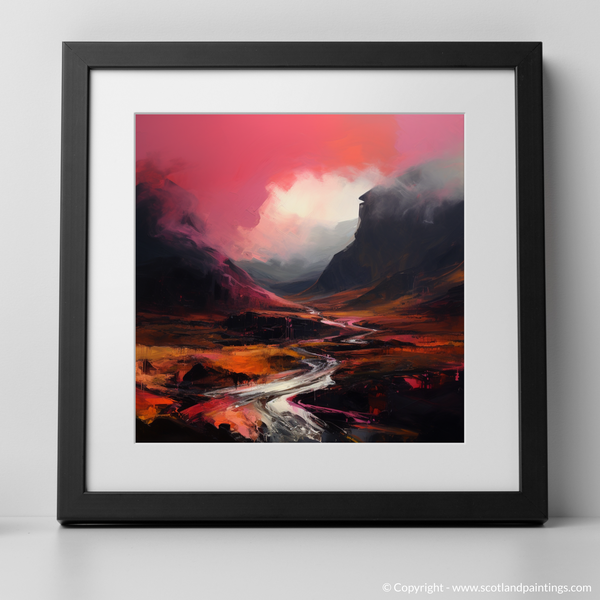 Framed version of Glencoe