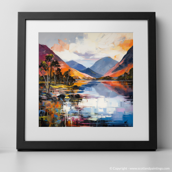 Framed version of Loch Lochy