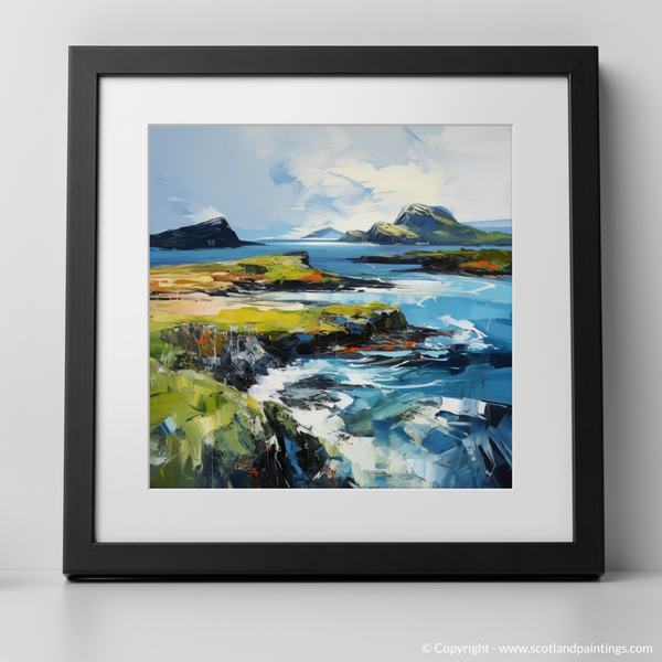 Framed version of Isle of Lismore