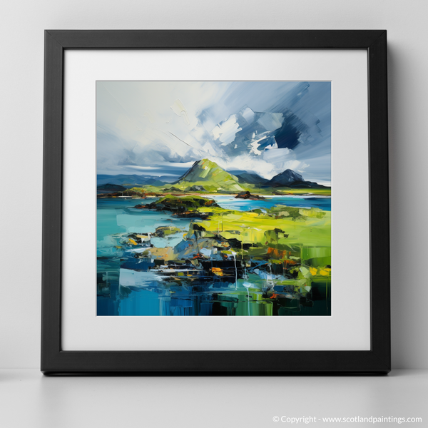 Framed version of Isle of Lismore