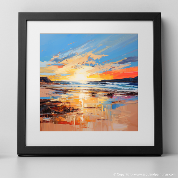 Framed version of Balmedie Beach