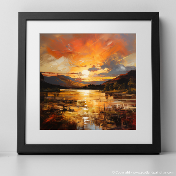 Framed version of Loch Lomond