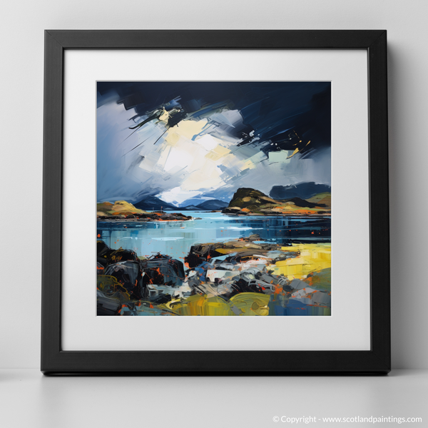 Framed version of Easdale Sound