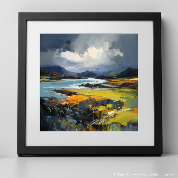 Framed version of Easdale Sound