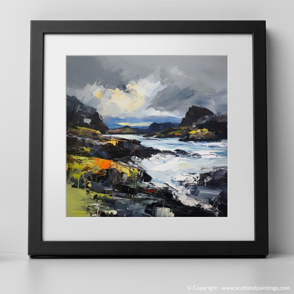 Framed version of Easdale Sound