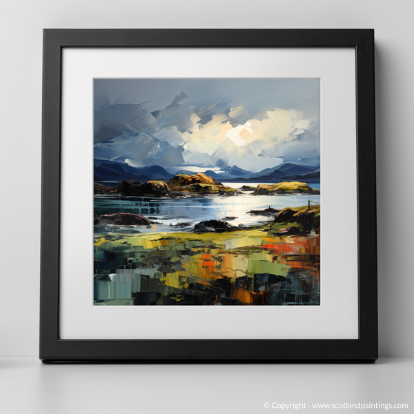 Framed version of Easdale Sound