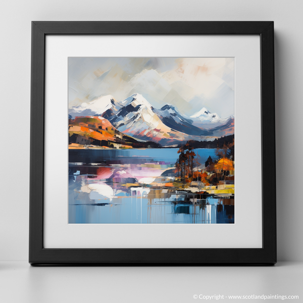 Framed version of Loch Lomond