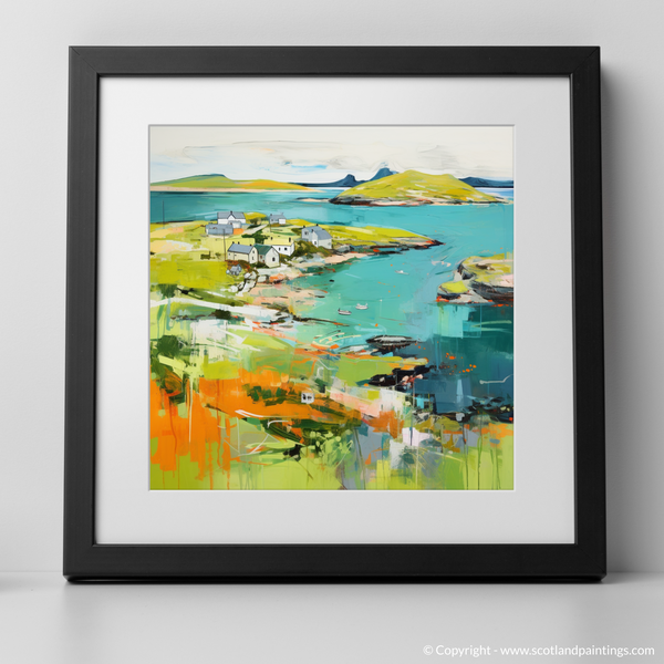 Framed version of Isle of Ulva