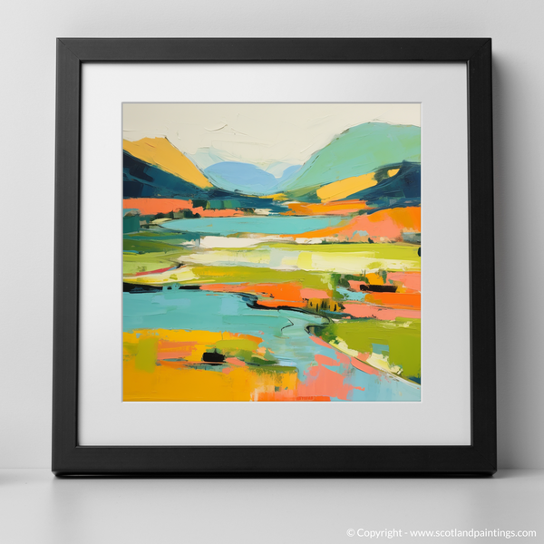 Framed version of Loch Shiel