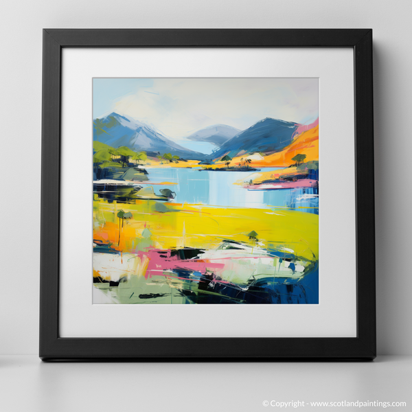 Framed version of Loch Morar