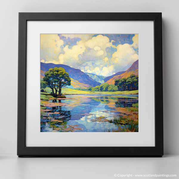 Framed version of Glen Lochay