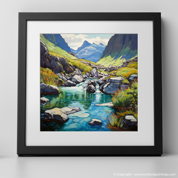 Framed version of Isle of Skye