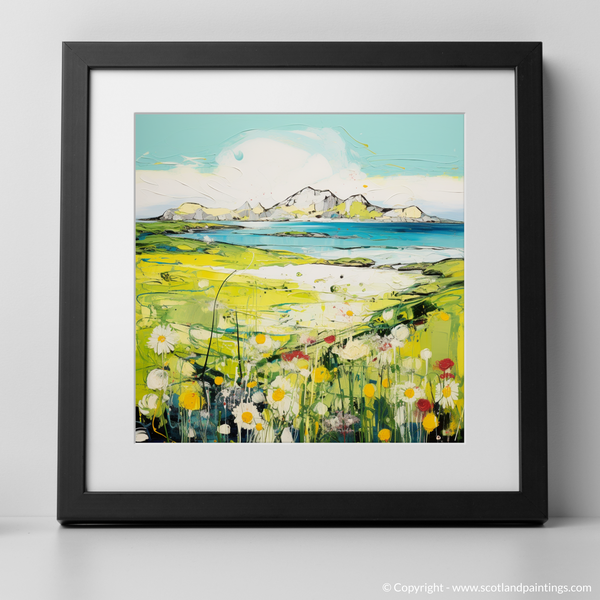 Framed version of Isle of Eigg