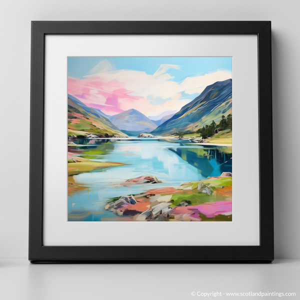 Framed version of Loch Shiel