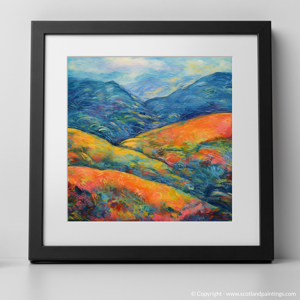 Framed version of Glen Strathfarrar