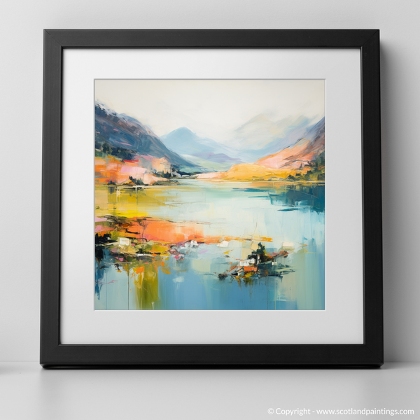 Framed version of Loch Morar