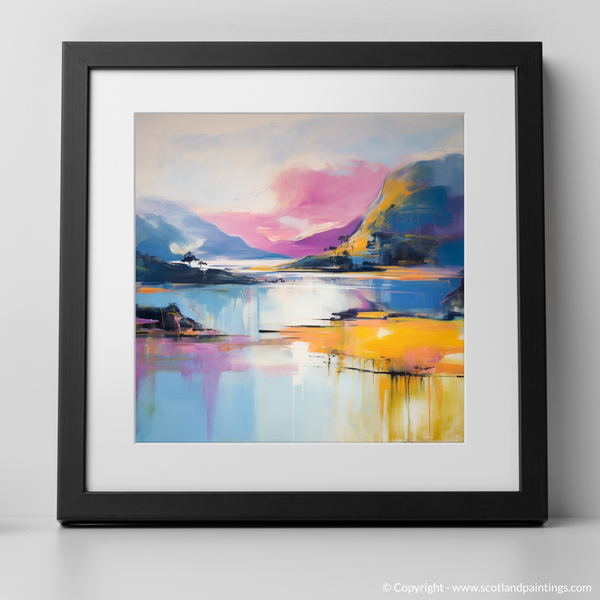 Framed version of Loch Morar