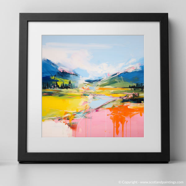 Framed version of Glen Esk