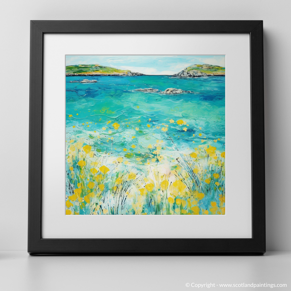 Framed version of Isle of Barra