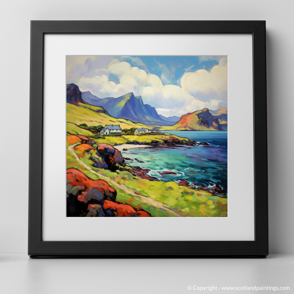 Framed version of Isle of Skye