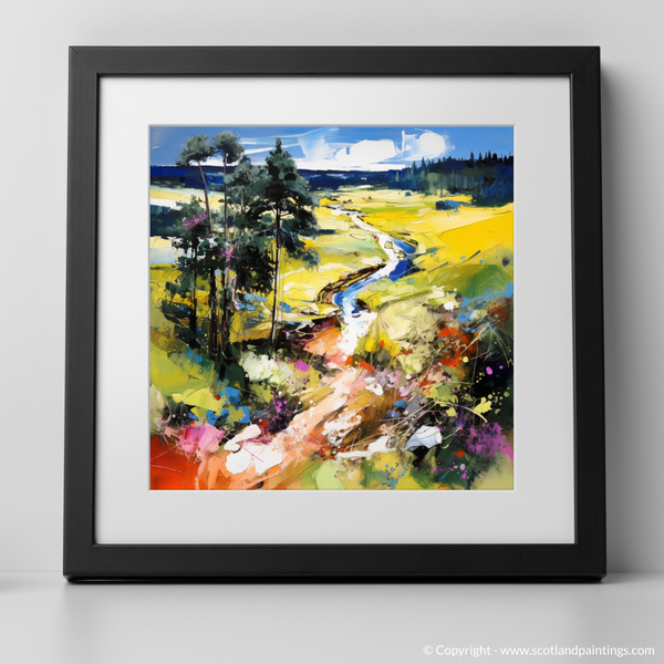 Framed version of Glen Tanar