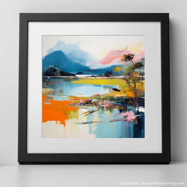 Framed version of Loch Morar