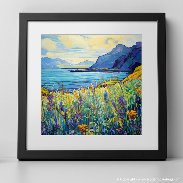 Framed version of Isle of Canna